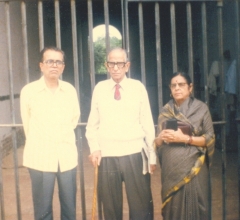 With son RK and Daughter-in-law Bimla