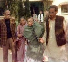 With Mahadevi Verma