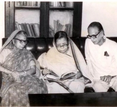 Mrs & Mr PDTandon with Mahadevi Verma