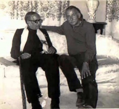 With Sam Manekshaw