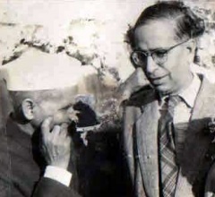With Lal Bahadur Shashtri