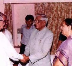 With  R. Venkataraman