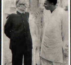With Rajiv Gandhi