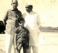 With  H.N. Bahuguna