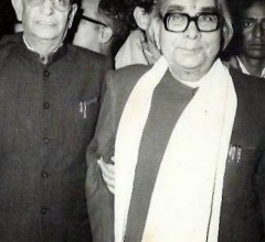 With Kamlapati Tripathi