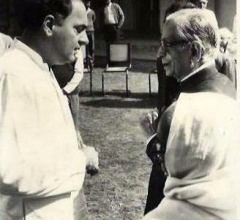 With Rajiv Gandhi